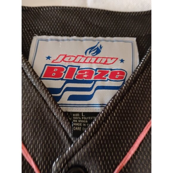 Johnny Blaze Method Man Wu-Tang Clan 90s Jersey Mens L Oversized - Picture 3 of 14